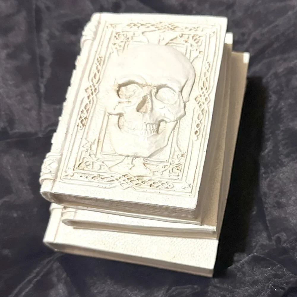 Pearlescent Spooky Resin Books